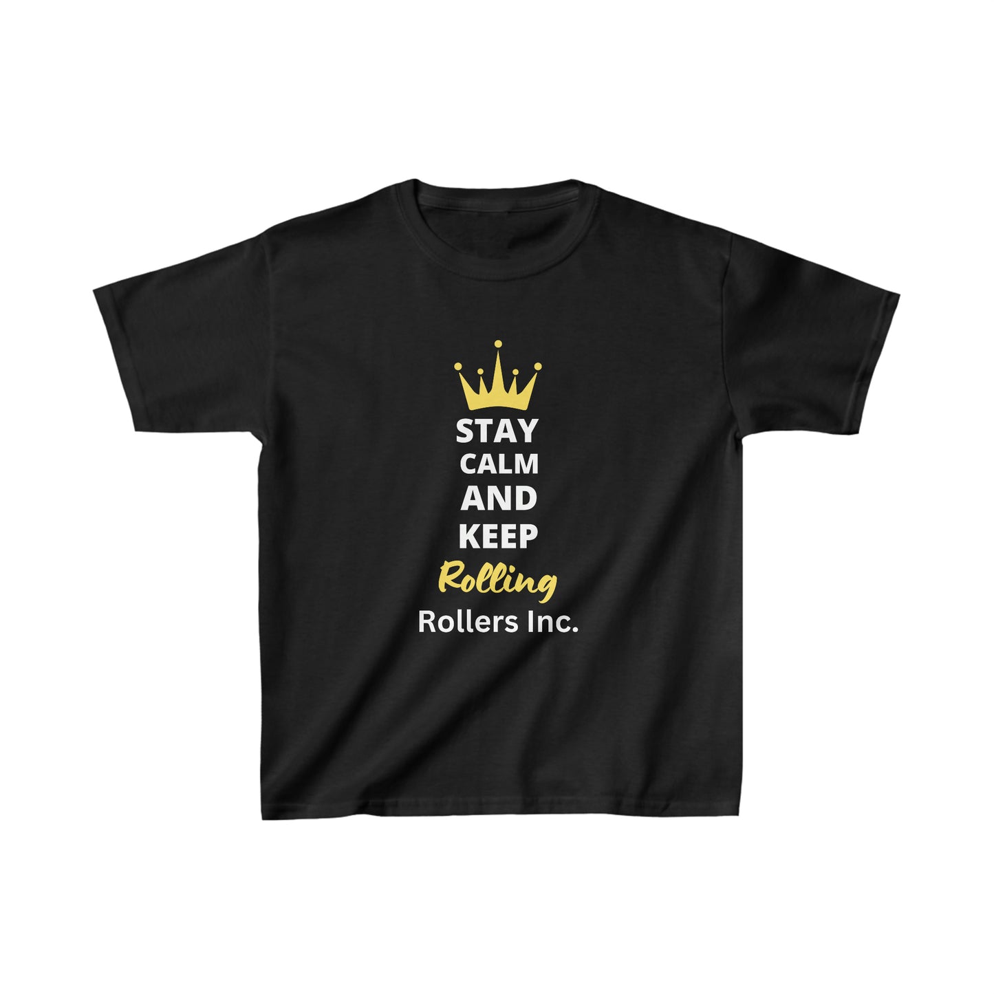 Stay Calm and Keep Rolling Youth Jiu Jitsu T-Shirt and Jiu Jitsu Apparel