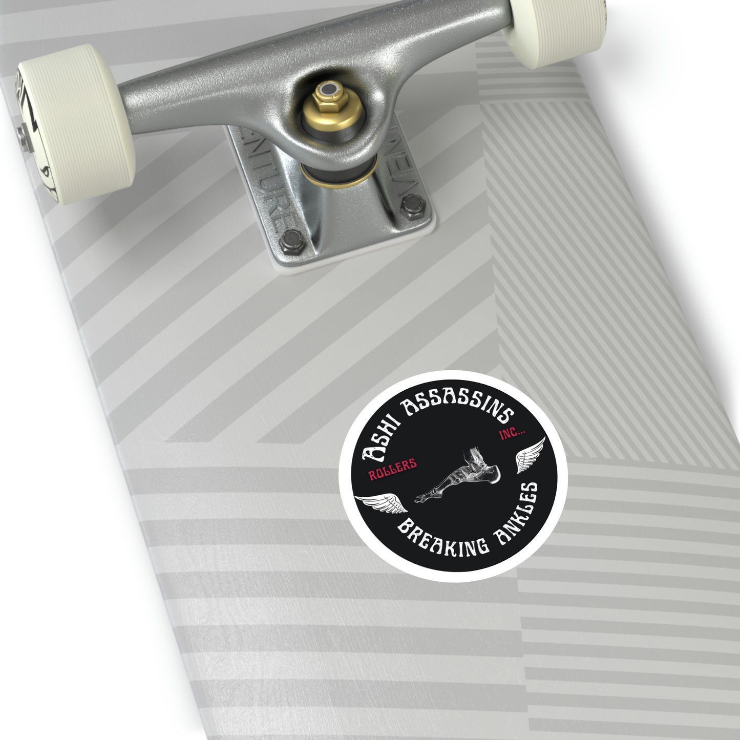 Ashi Assassins Jiu Jitsu Stickers,
