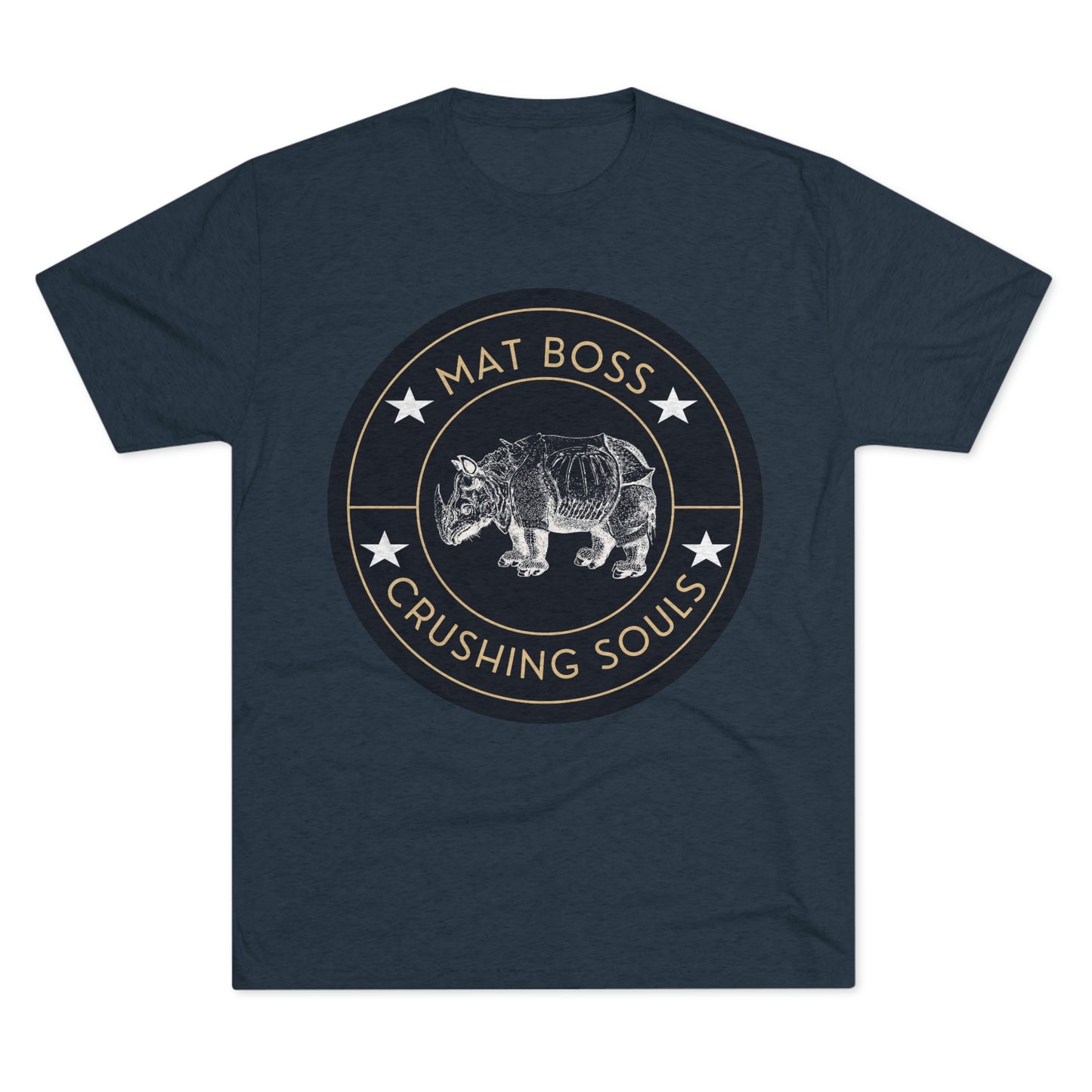 Mat Boss Premium Jiu Jitsu T-Shirt and Jiu Jitsu Apparel Tri-Blend Tee