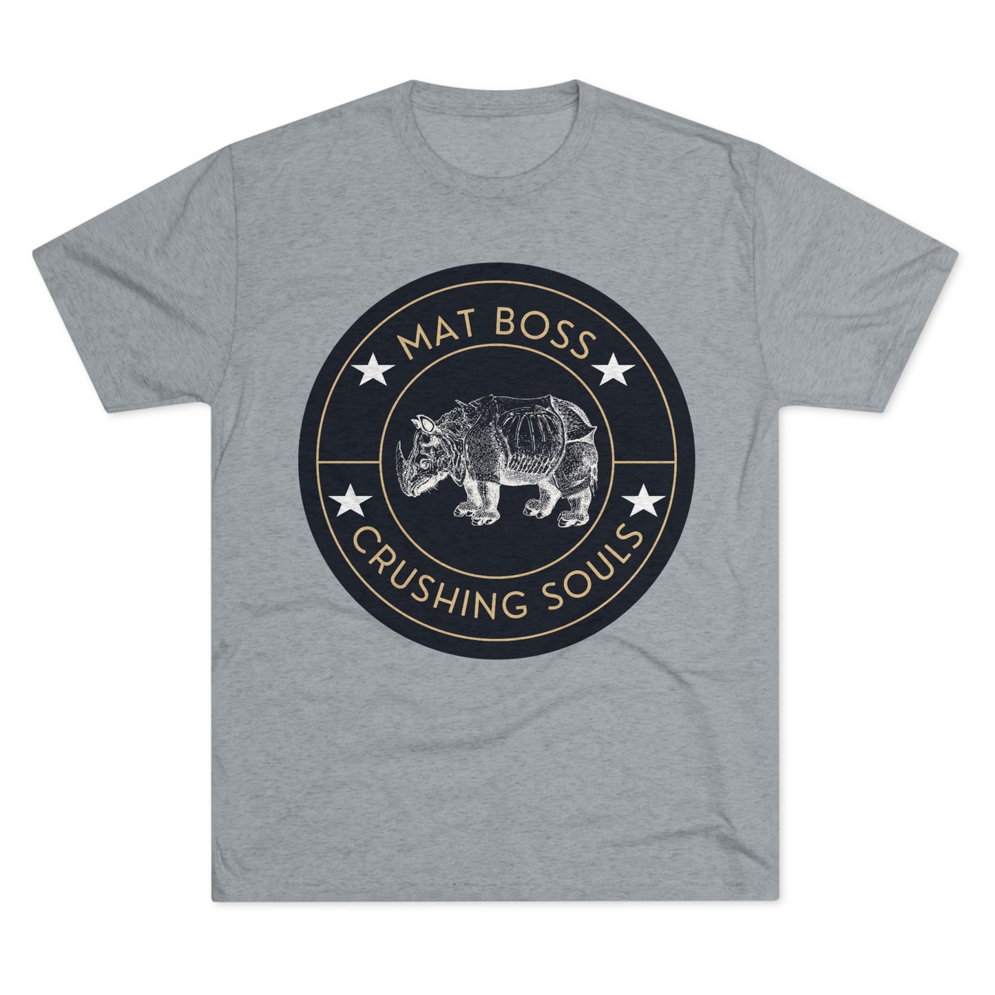 Mat Boss Premium Jiu Jitsu T-Shirt and Jiu Jitsu Apparel Tri-Blend Tee